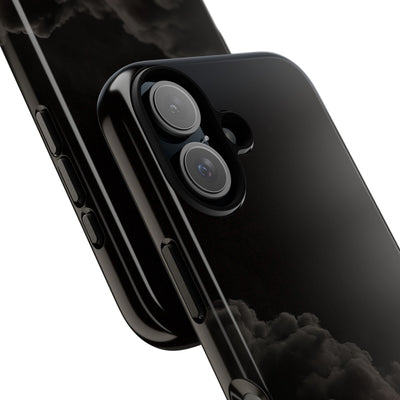Crimson Fog Void · Tough Phone Case for iPhone · Black