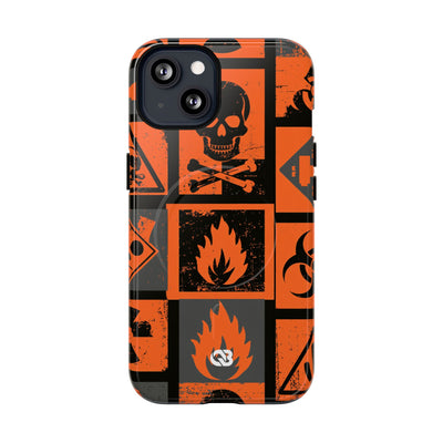 Urban Hazard · Tough 2.0 Magnetic Phone Case for iPhone · Orange
