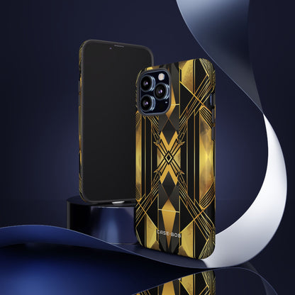 Golden Diamond Radiance iPhone 13 Pro Max Case - Tough