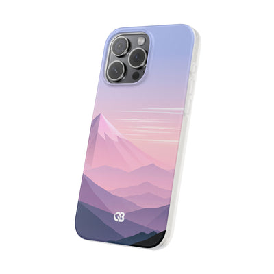Purple Lite Phone Case for iPhone - Lavender Alpine Dawn