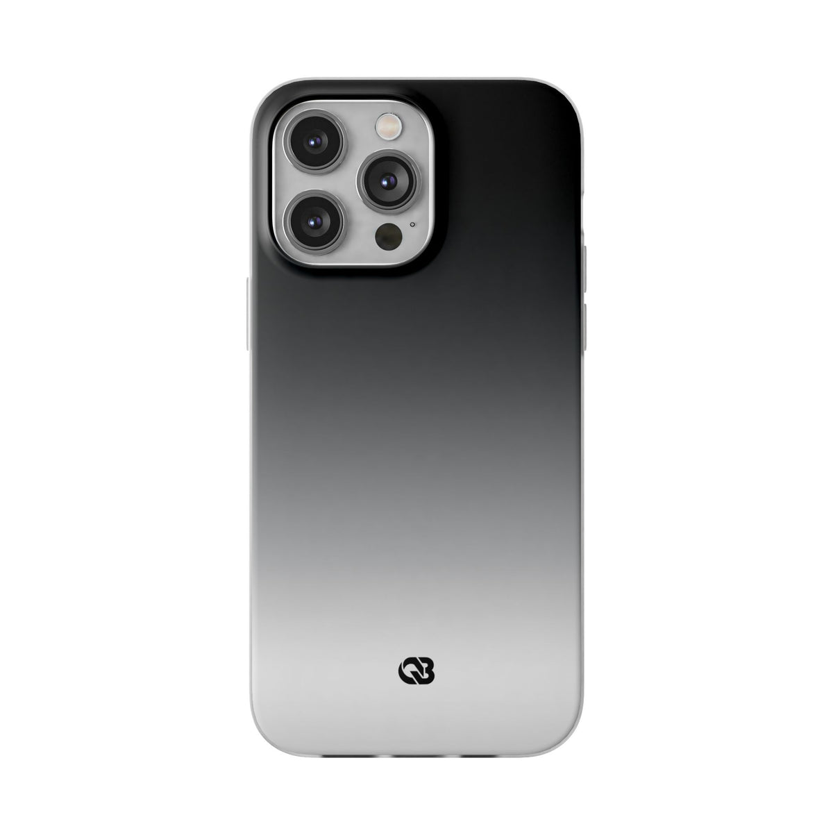 Noir Ombre Fade · Lite Phone Case for iPhone ·  Black