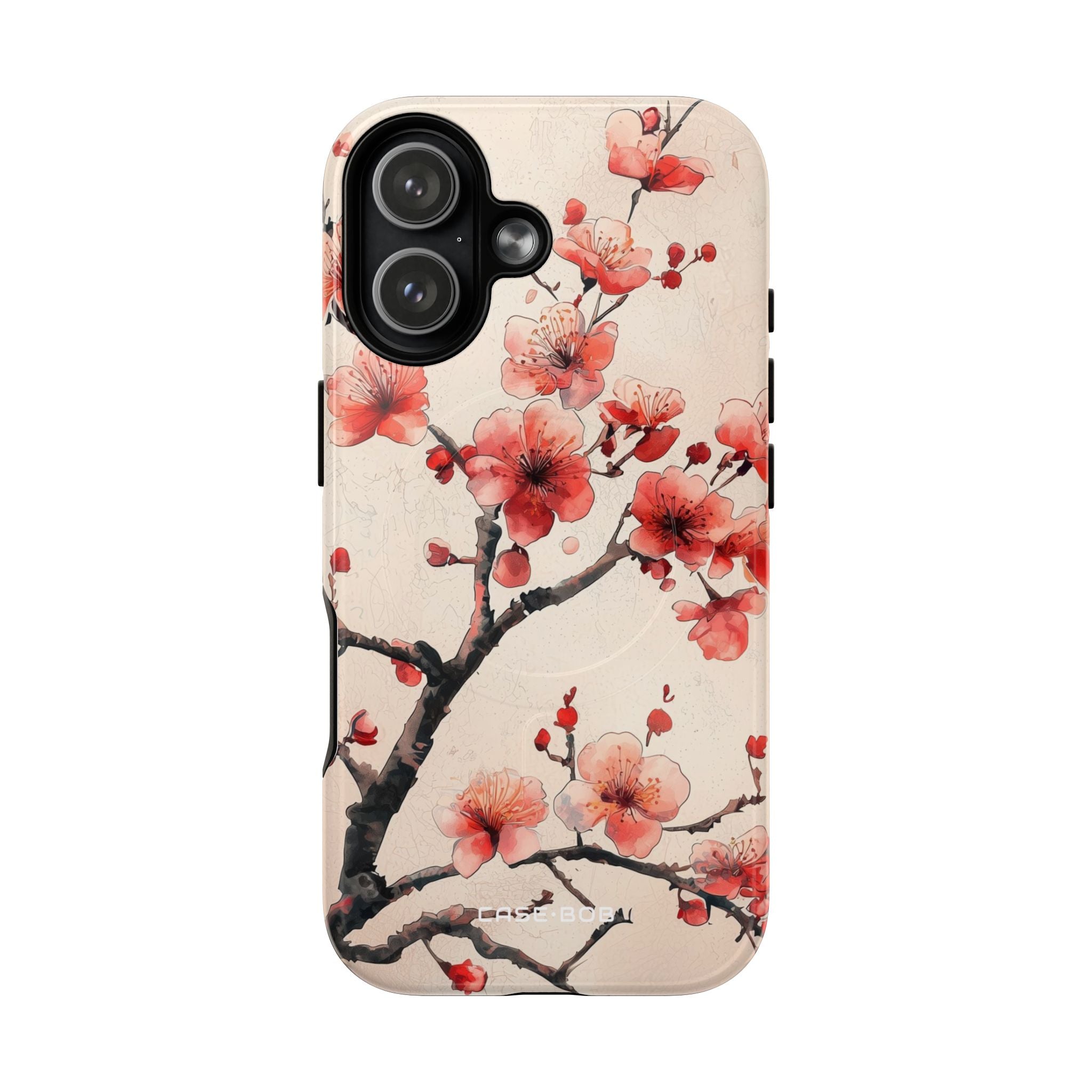 Blossom Shadow iPhone 17 Case - Tough+ - CASE•BOB