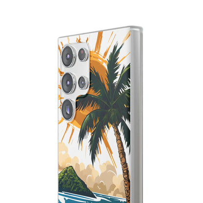 Sunny Palm Breeze Samsung S23 Ultra Case - Soft