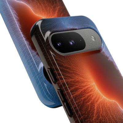 Thermal Aura Pulse · Tough Phone Case for Pixel ·  Blue