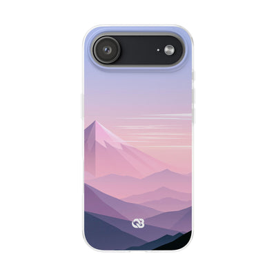 Purple Lite Phone Case for iPhone - Lavender Alpine Dawn