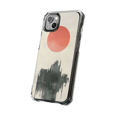 Crimson Sun Strokes · Impact Hoesje voor iPhone · Magsafe