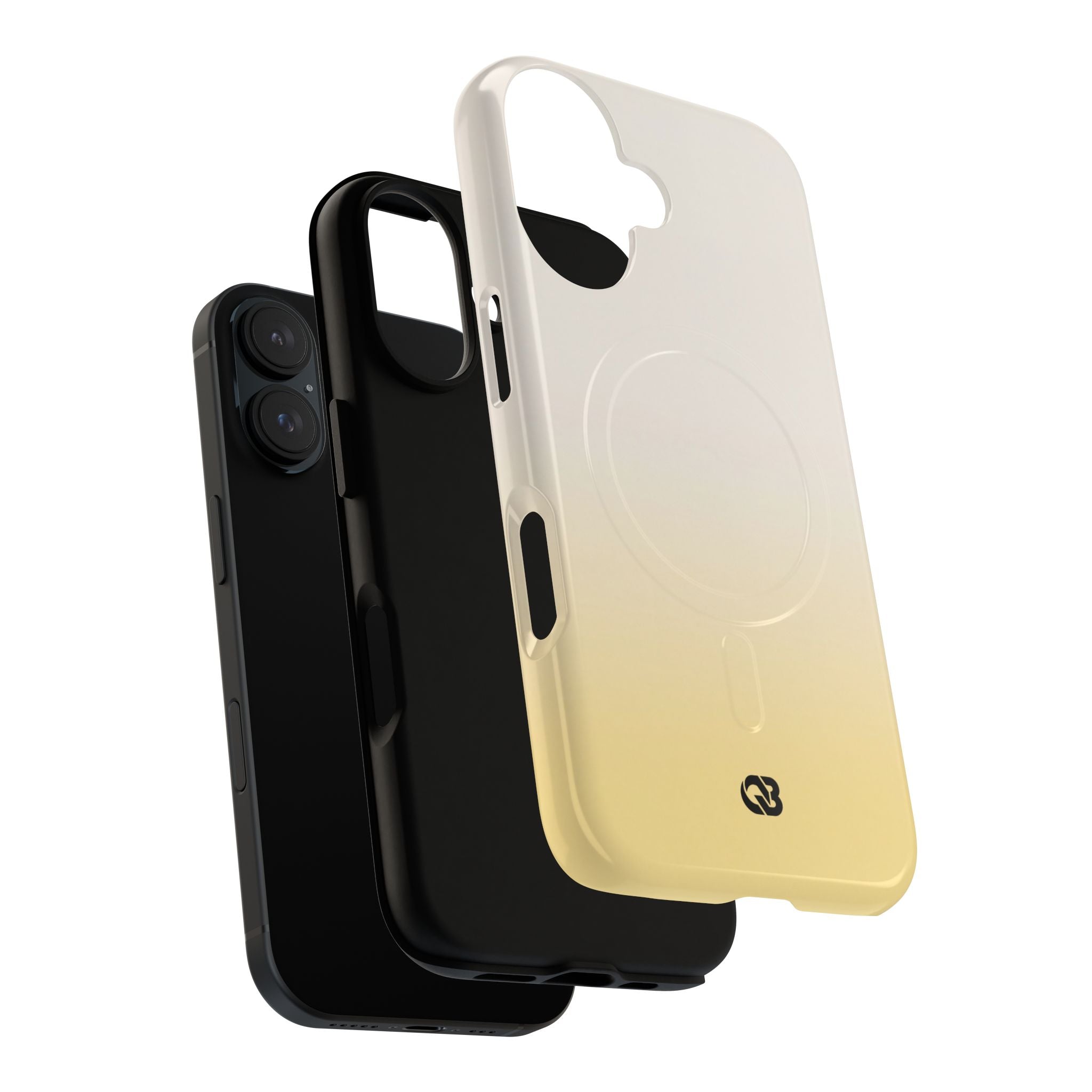 Yellow Tough 2.0 Magsafe Phone Case for iPhone - Bleached Citron Haze
