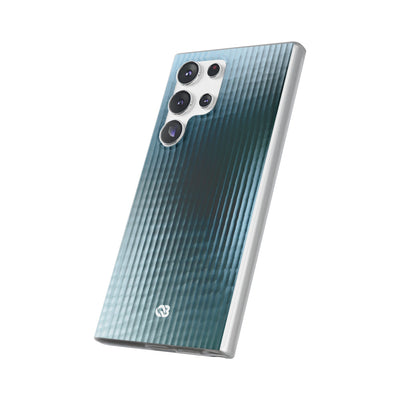 Blue Lite Phone Case for Samsung - Glacial Reeded Glass