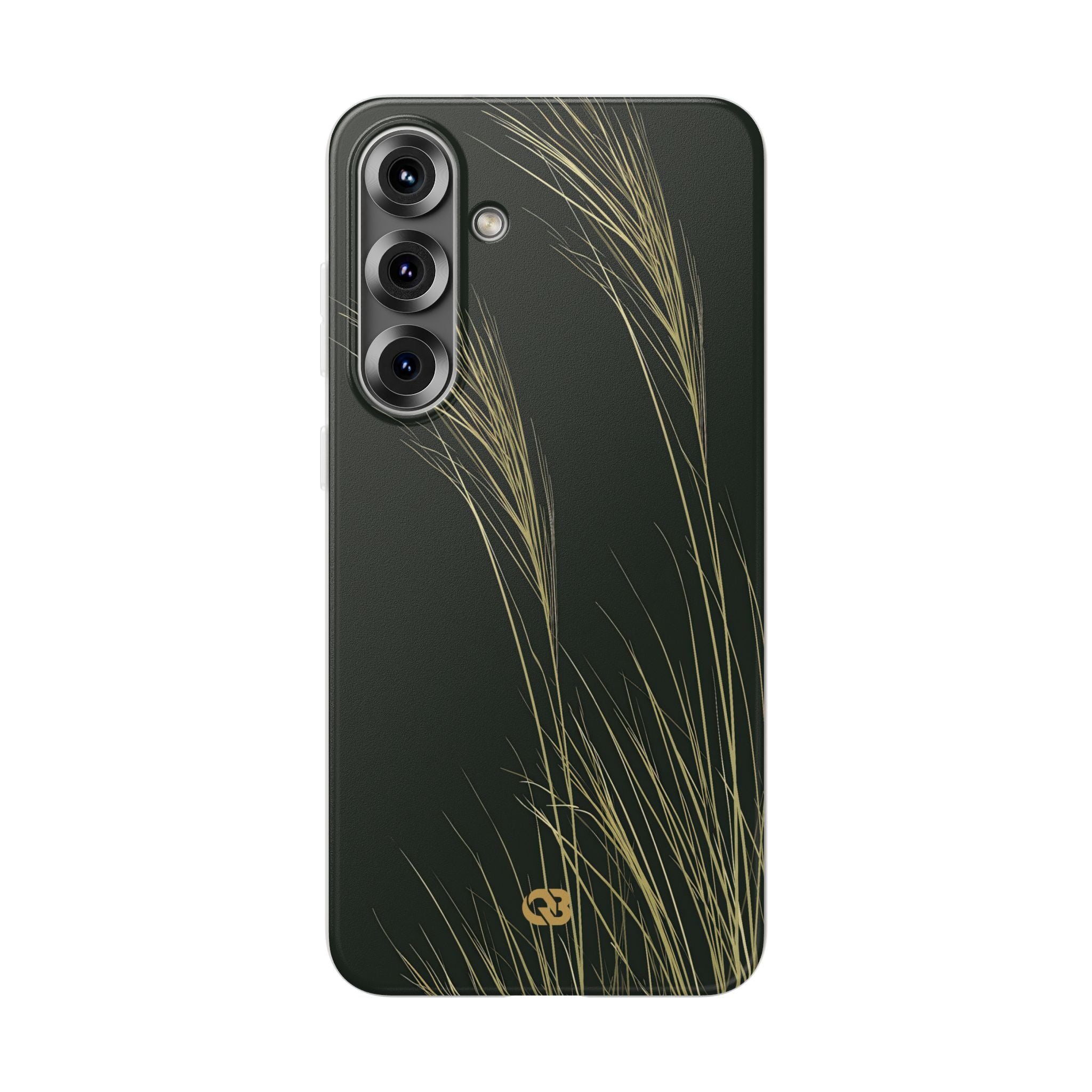 Green Lite Phone Case for Samsung - Midnight Gilded Grass