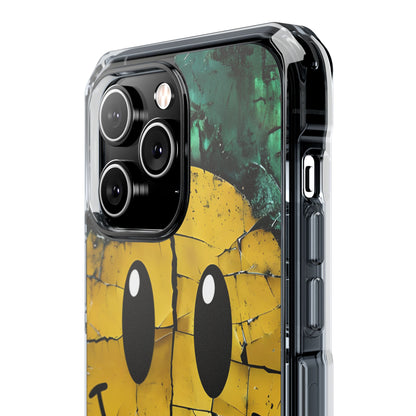 Haljennut Hymyilevä iPhone 14 Pro Max - Impact suojakotelo