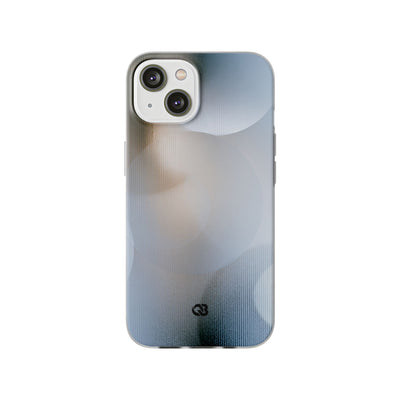 White Lite Phone Case for iPhone - Frosted Ribbed Sphere