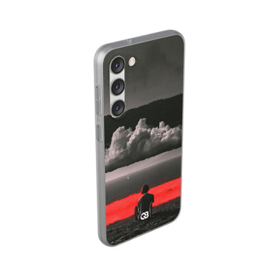 Crimson Horizon · Lite Phone Case for Samsung · Black