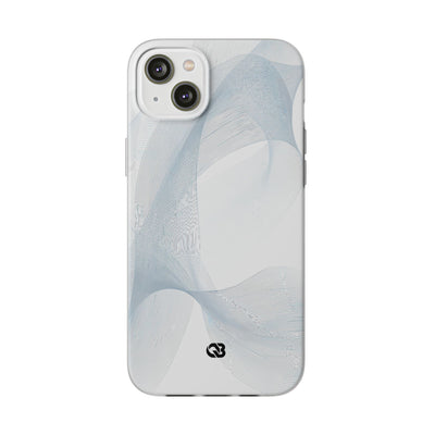 White Lite Phone Case for iPhone - Arctic Line Current