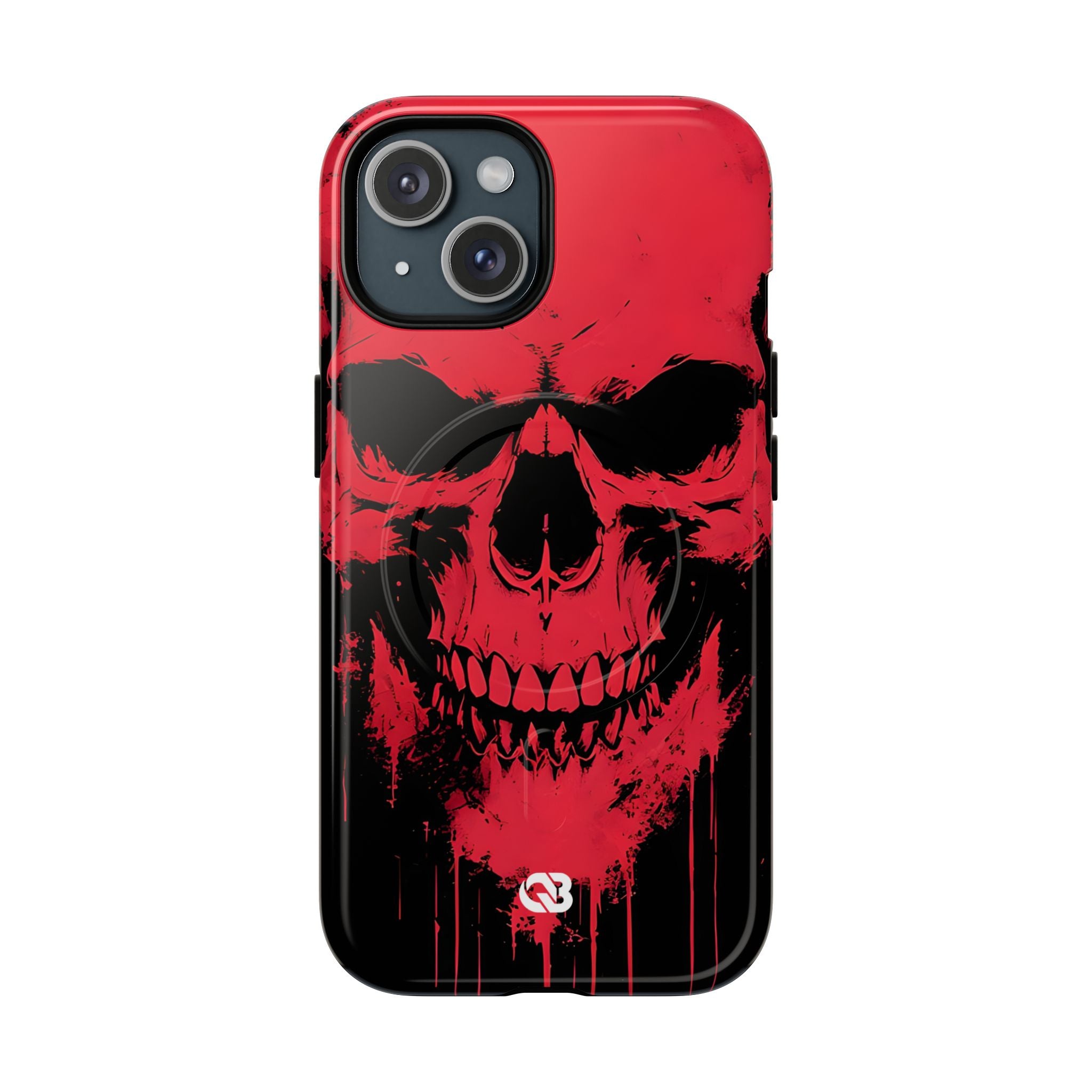Crimson Street Skull · Tough+ Magsafe