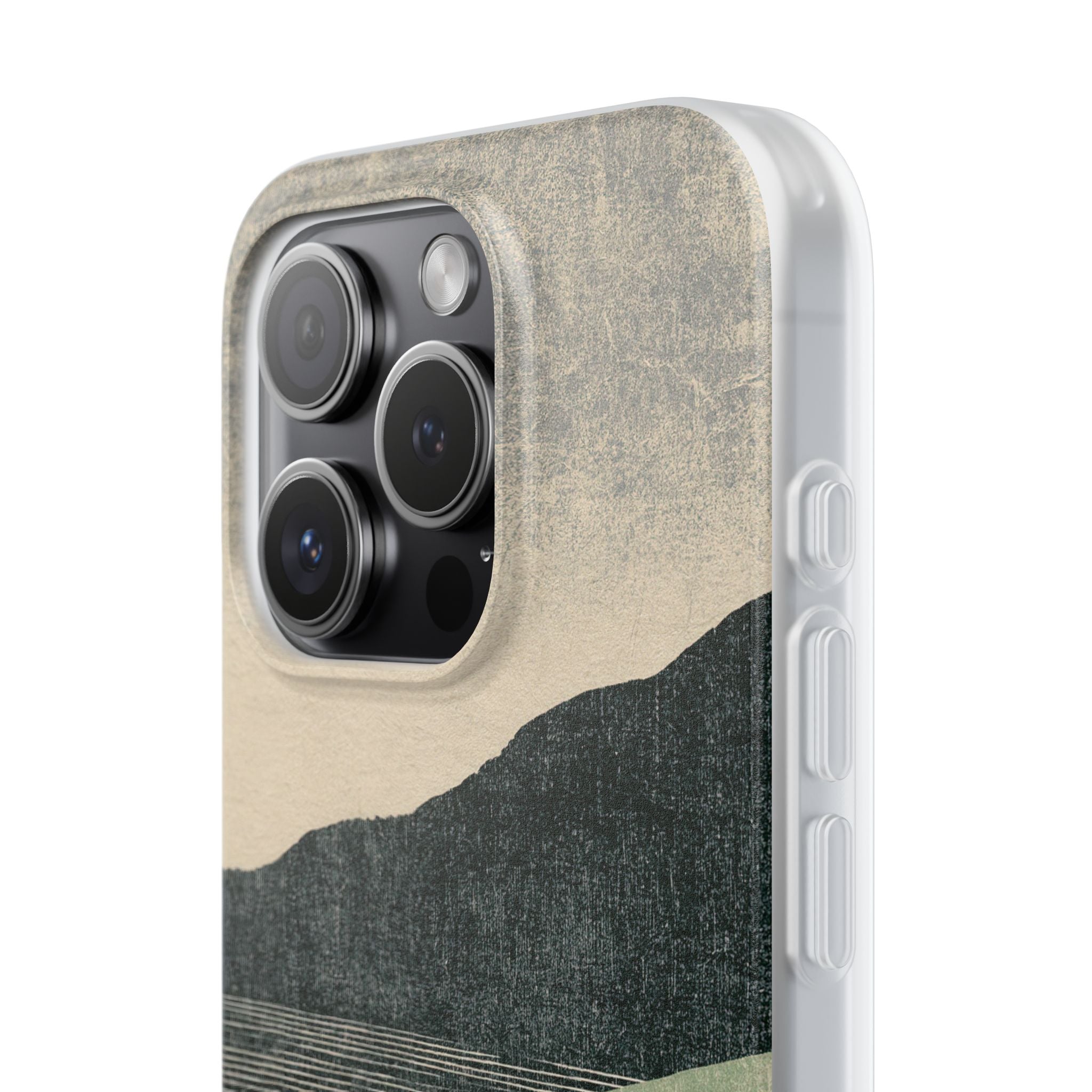 Green Lite Phone Case for iPhone - Moss Ridge Grain