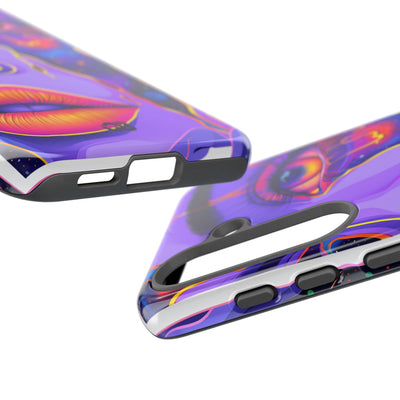 Violet Cosmic Gaze · Tough Custodia per Samsung