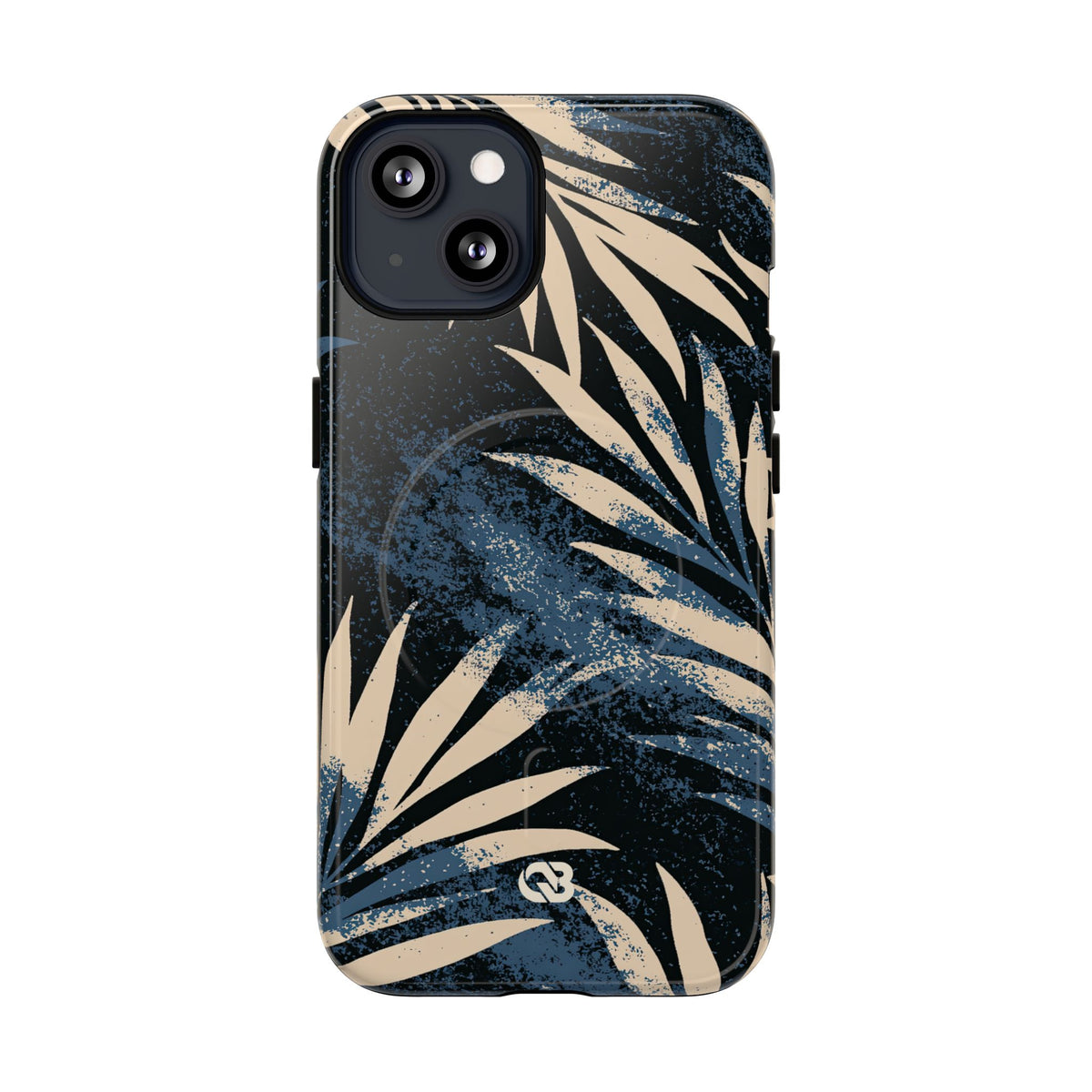 Indigo Palm Horizon · Tough 2.0 Magnetic Phone Case for iPhone · Blue