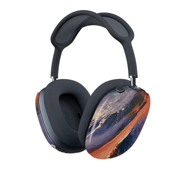 Solar Aura Drift · Hard Case for AirPods Max · Orange