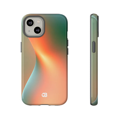 Radiant Contour · Tough Phone Case for iPhone · Orange