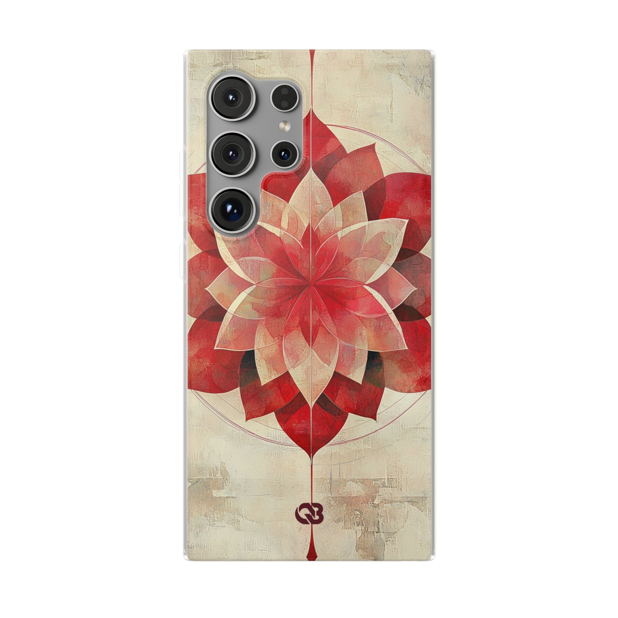 Crimson Petal Peak · Soft Phone Case for Samsung