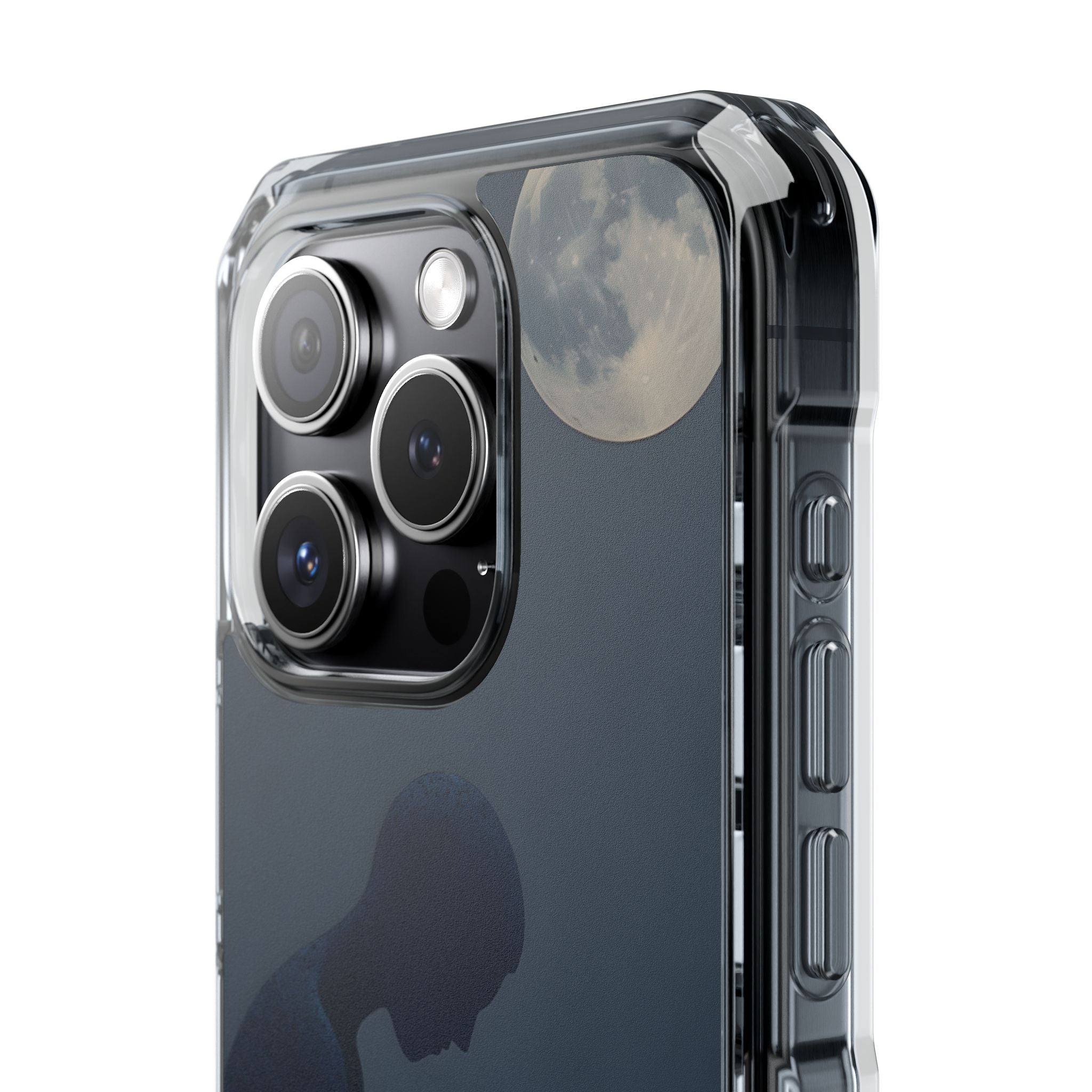 Obsidian Lunar Orb · Impact Coque de téléphone pour iPhone · Magsafe