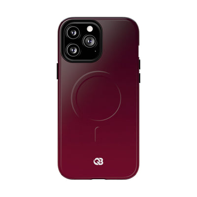 Bordeaux Spectrum · Tough 2.0 Magnetic Phone Case for iPhone · Red