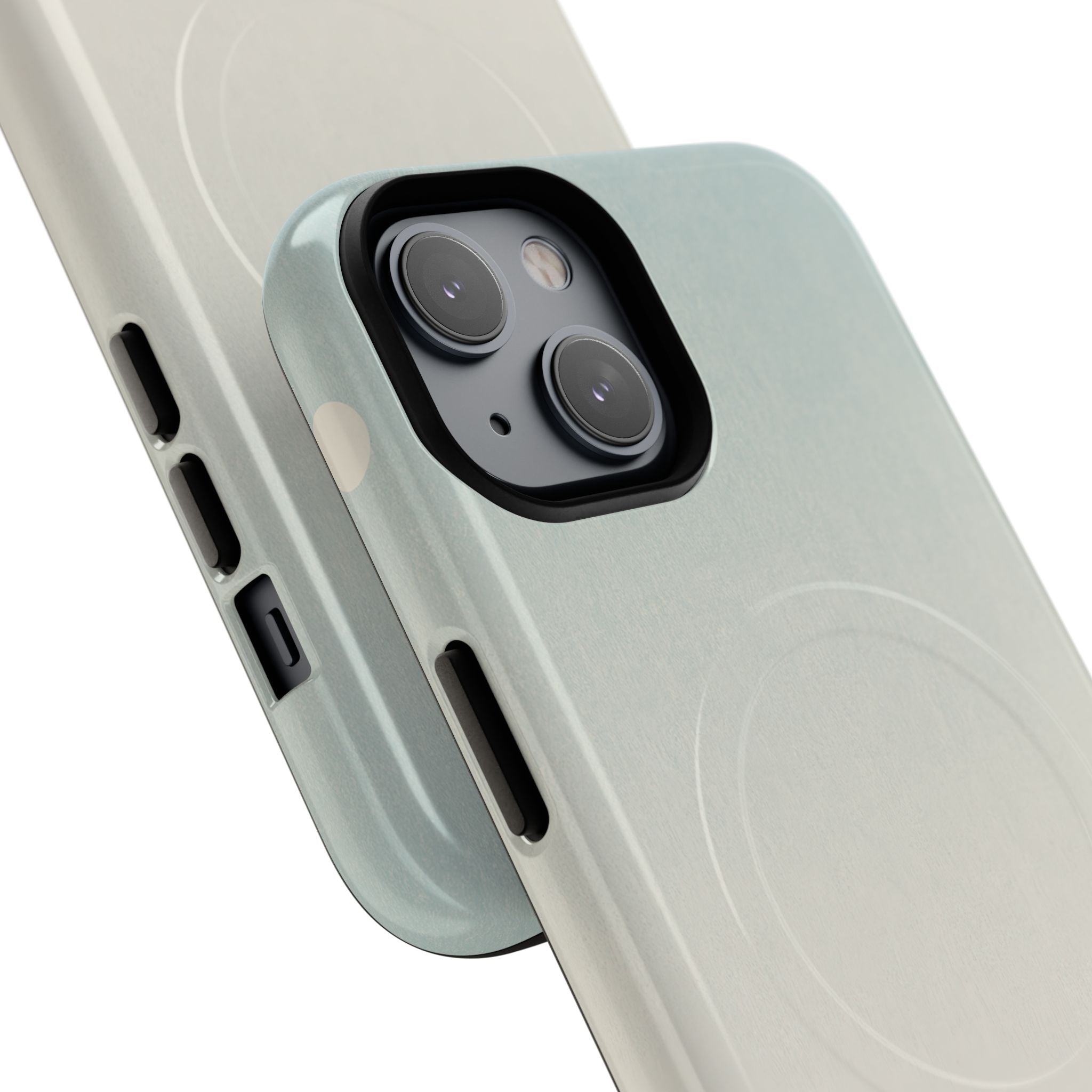 Blue Tough 2.0 Magsafe Phone Case for iPhone - Mist Valley Pagoda