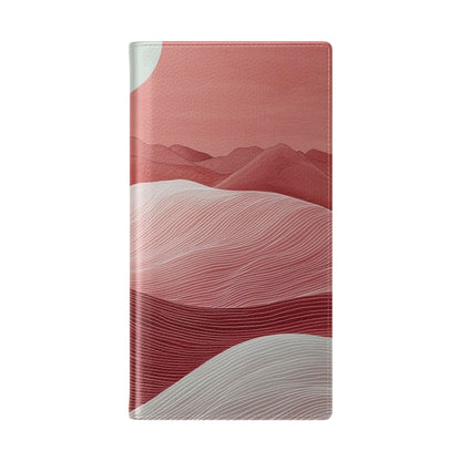 White Orb Dunes - Samsung S23 Ultra Case - Wallet