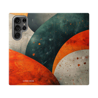 Sweeping Ember Bands - Samsung S23 Ultra Case - Wallet