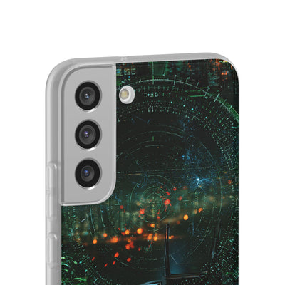 Tactical Avionics HUD · Lite Phone Case for Samsung · Green