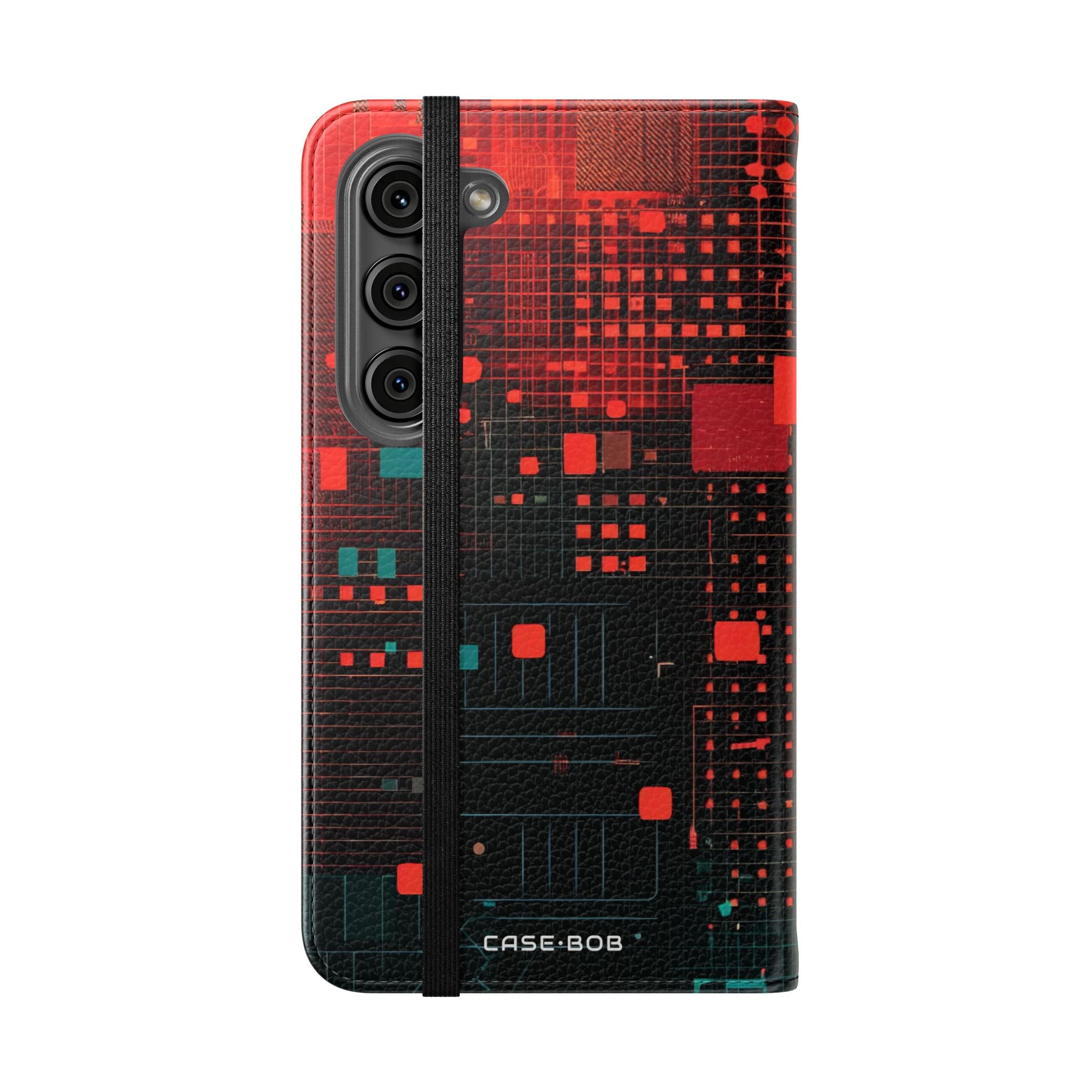 Crimson Circuit - Samsung S23 Case - Wallet