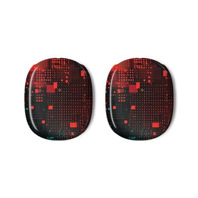 Crimson Circuit - AirPod Max Case