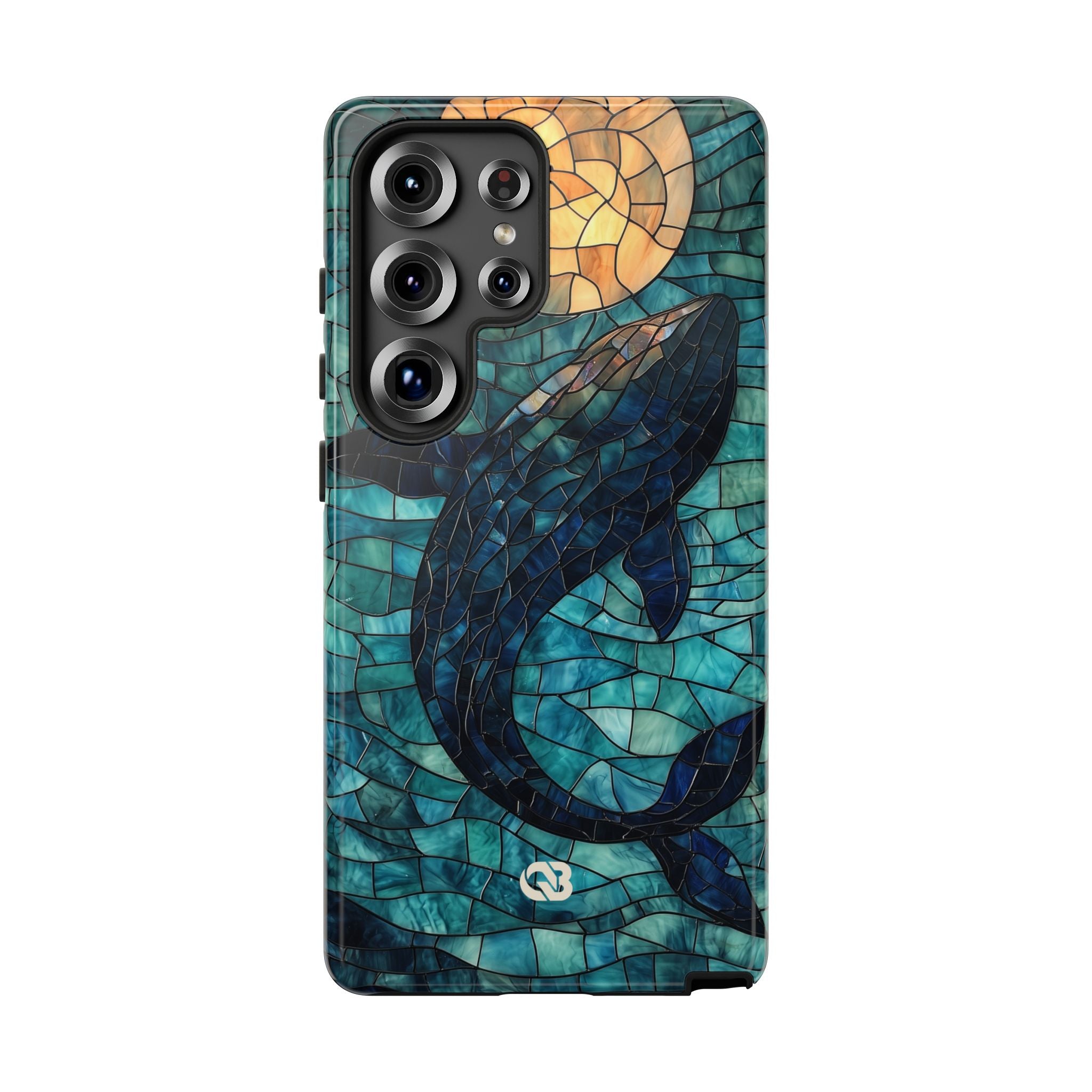 Stained Moon Whale · Tough Phone Case for Samsung
