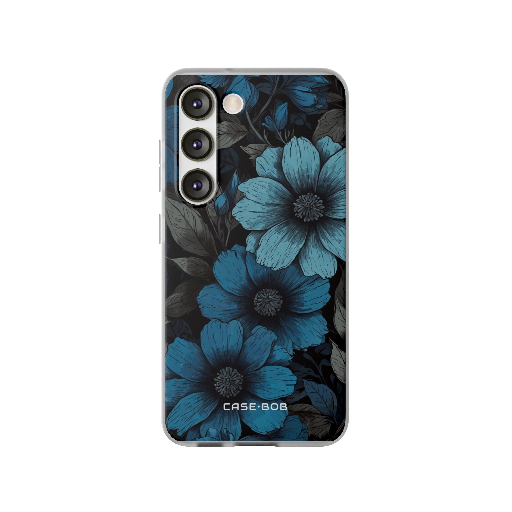 Blue Petal Radiance Samsung S23 Case - Soft