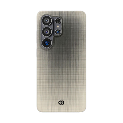 Beige Lite Phone Case for Samsung - Carbon Screen Grid