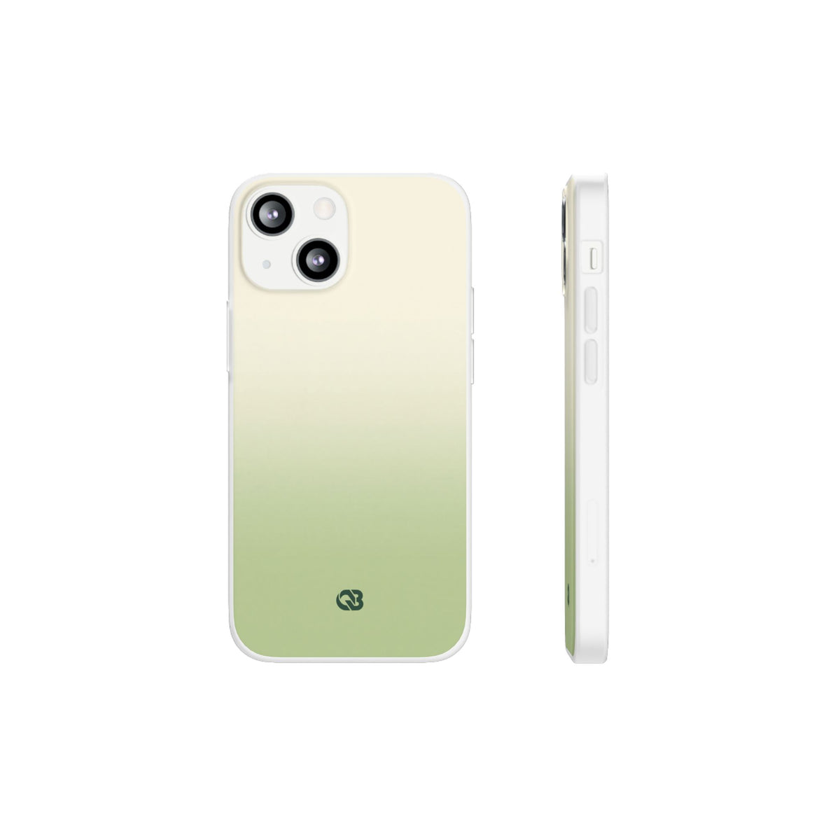 Muted Sage Ombre · Lite Phone Case for iPhone ·  Green