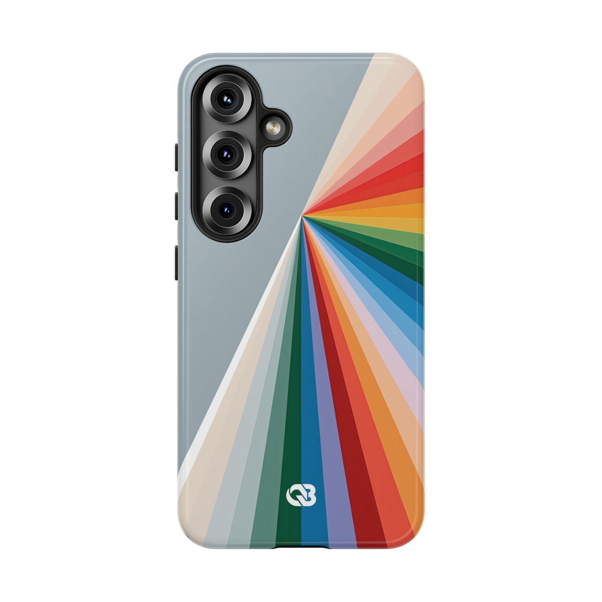 Grey Tough Phone Case for Samsung - Slate Prism Burst