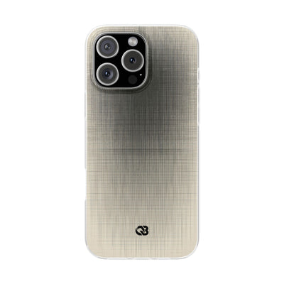 Beige Lite Phone Case for iPhone - Carbon Screen Grid