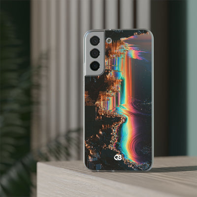 Prismatic Circuit · Lite Phone Case for Samsung · Black