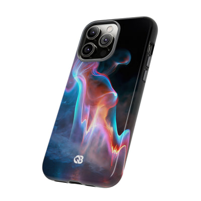 Neon Waveform · Tough Phone Case for iPhone · Black