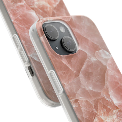 Rose Quartz Facet · Lite Phone Case for iPhone ·  Pink