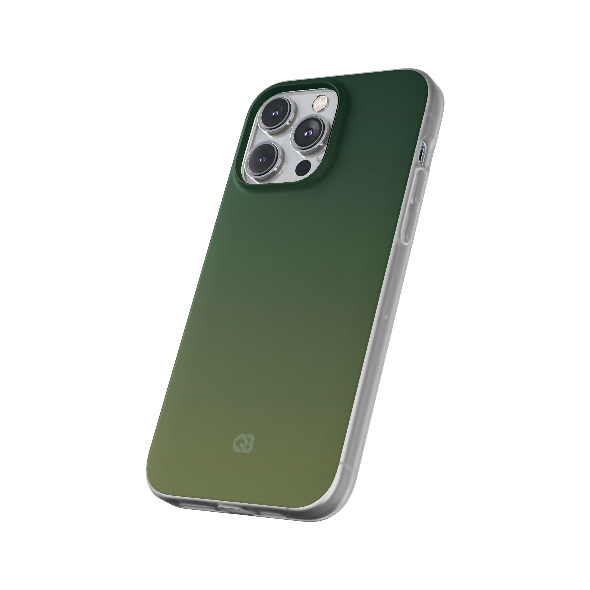 Green Lite Phone Case for iPhone - Shadow Moss Grain