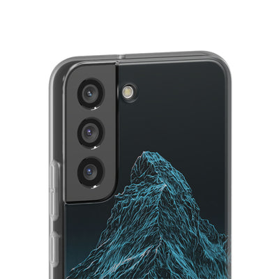 Glacial Alpine Peak · Lite Phone Case for Samsung · Blue