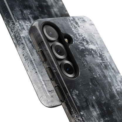Textured Blackscape Samsung S25 Case - Tough