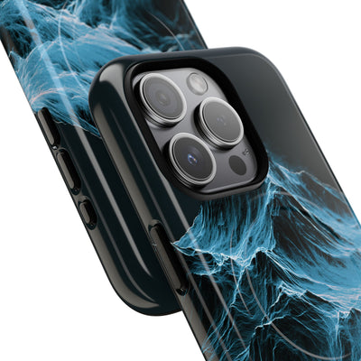 Nordic Frost Peak · Tough 2.0 Magnetic Phone Case for iPhone · Blue