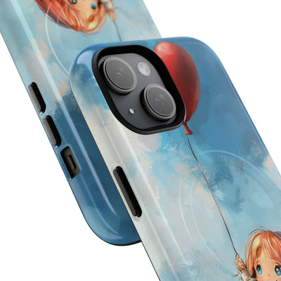 Crimson Heart Sky · Tough+ Coque de téléphone pour iPhone · Magsafe