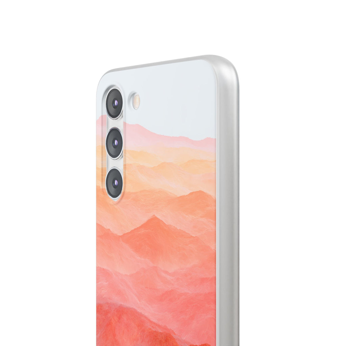 Alpenglow Ridge Vista · Lite Phone Case for Samsung · Orange