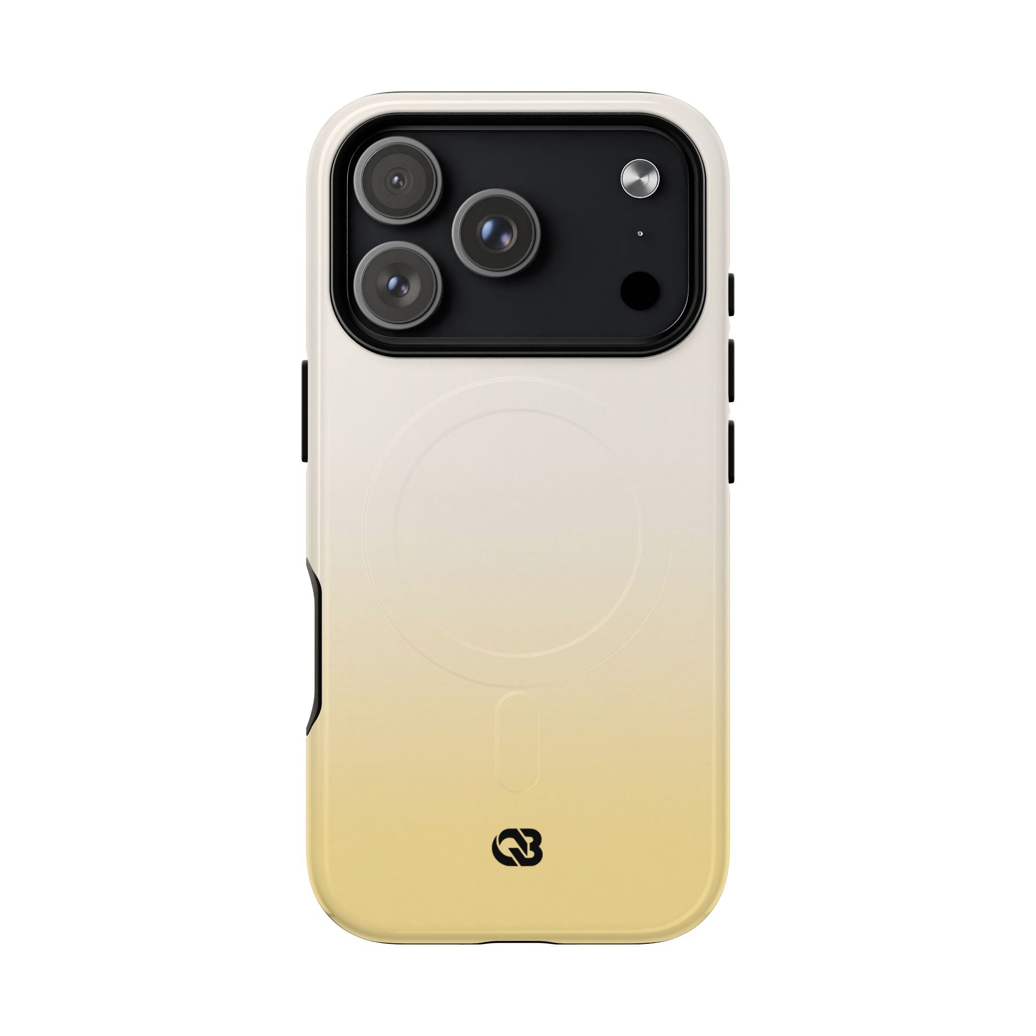 Yellow Tough 2.0 Magsafe Phone Case for iPhone - Bleached Citron Haze