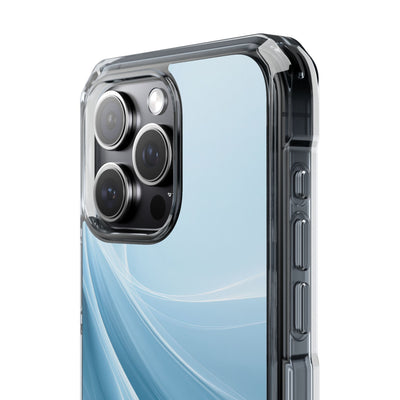 Blue Impact MagSafe Phone Case for iPhone - Arctic Silk Drift
