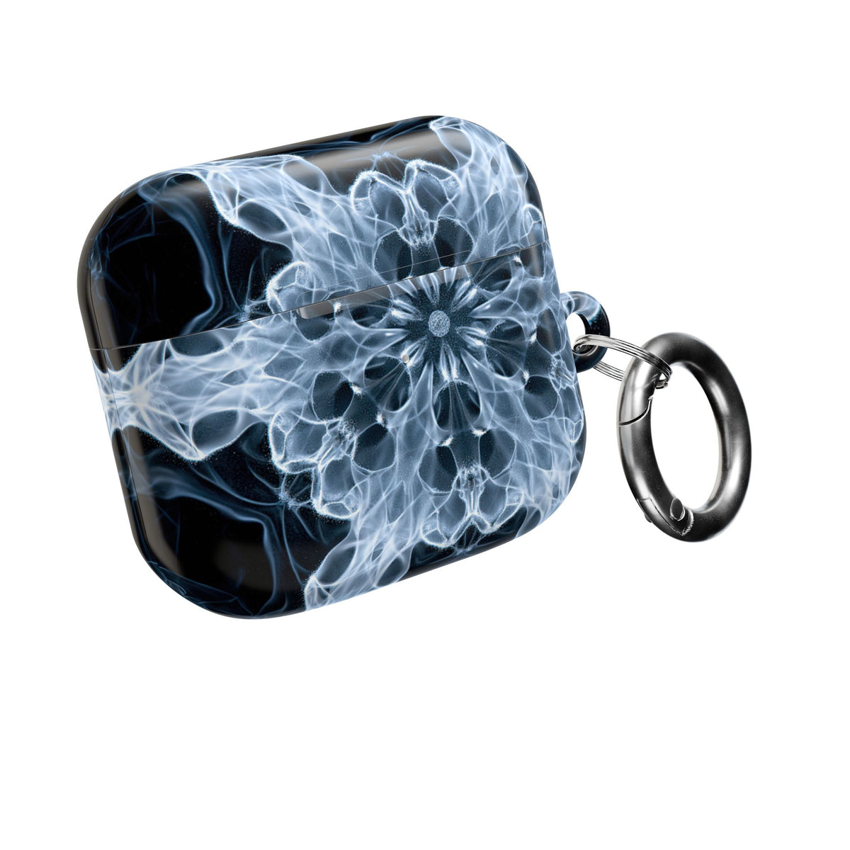 Orbital Radial Nebula · Hard Case for AirPods & AirPods Pro · Black